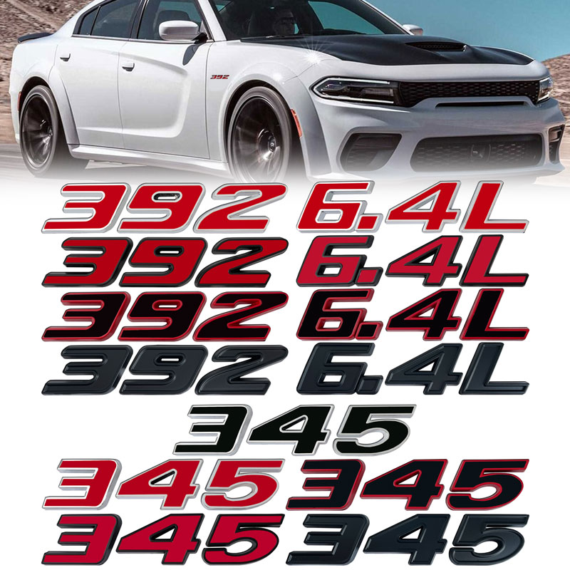 3D ݼ 392 345 6.4L 5.7 ΰ ڵ ƼĿ   Į,  HEMI  ƿ Ÿ ȥ  ׼